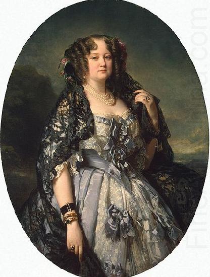 Portrait of Sophia Alexandrovna Radziwill, Franz Xaver Winterhalter
